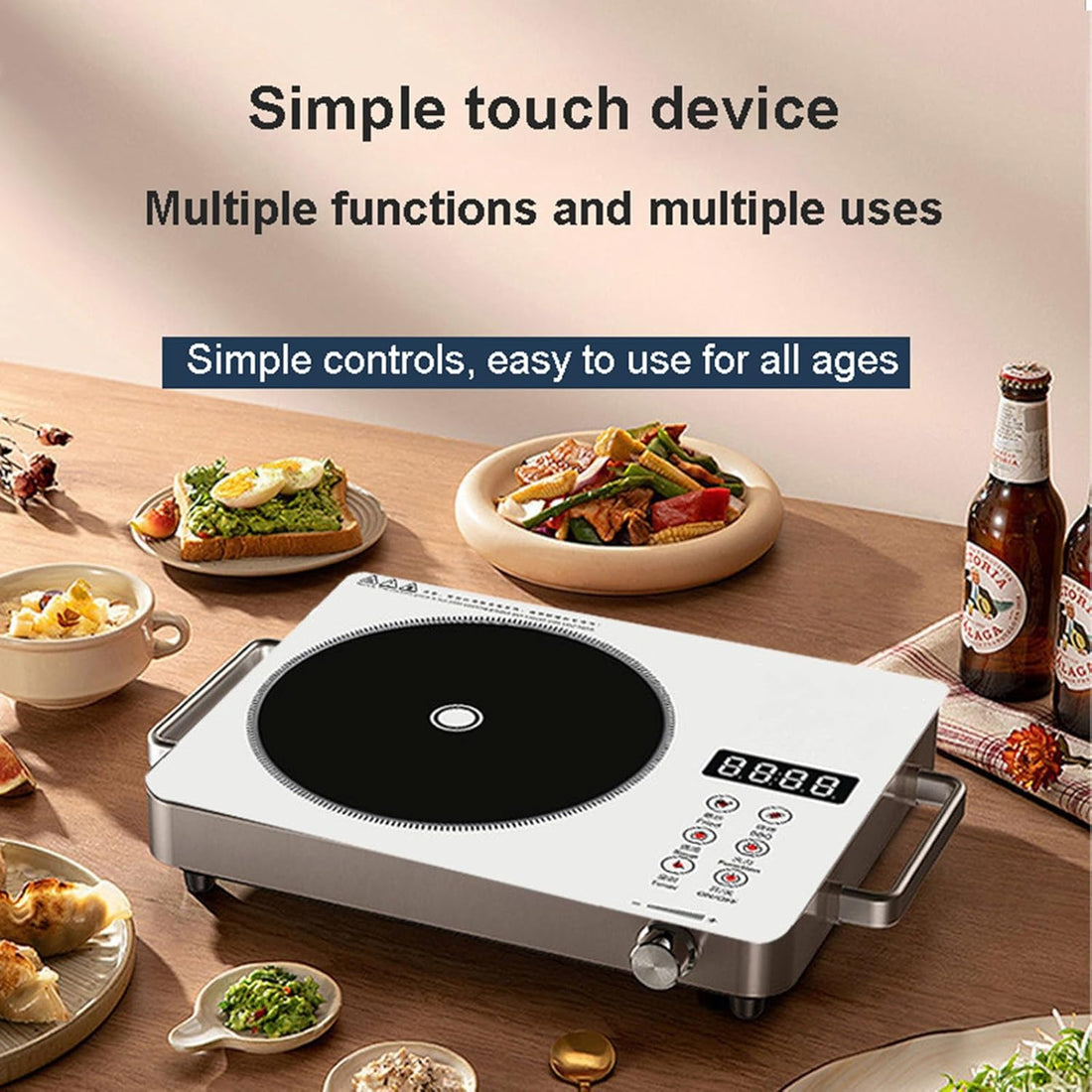 RAF Multifunctional Electric Stove Electric Stove 3500W Model Infrared Cooker Capable For Every Pot (random color)