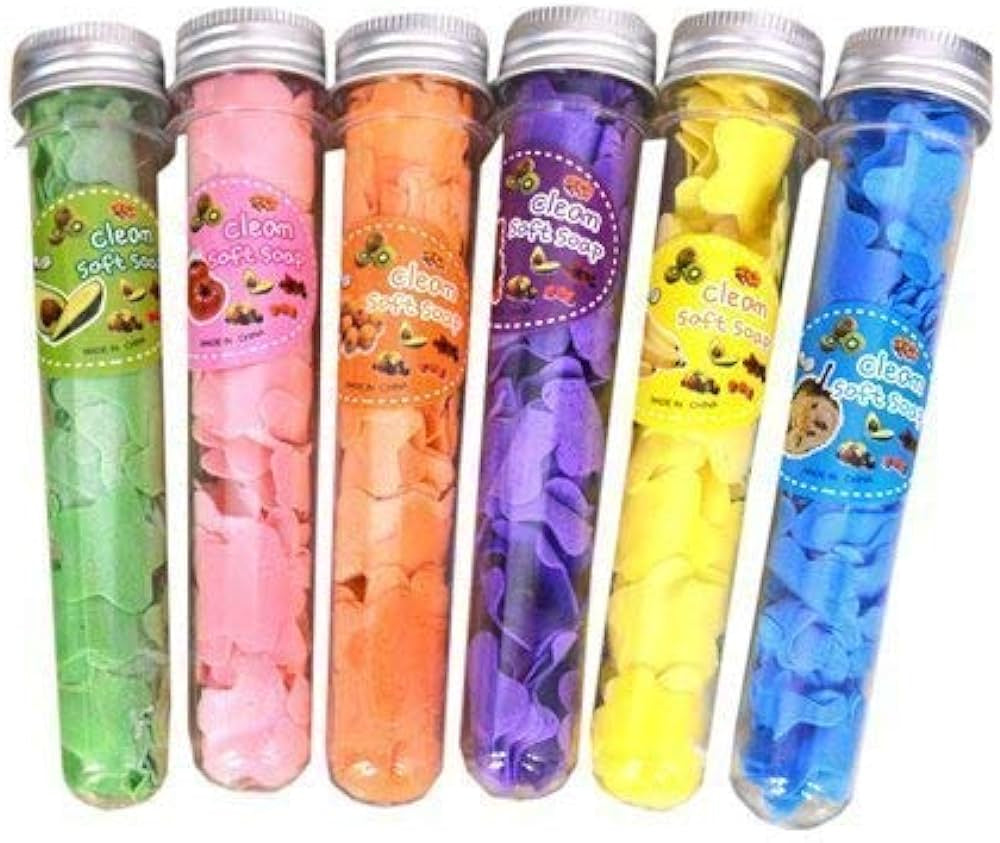 Paper Soap with Portable Tube Bottle